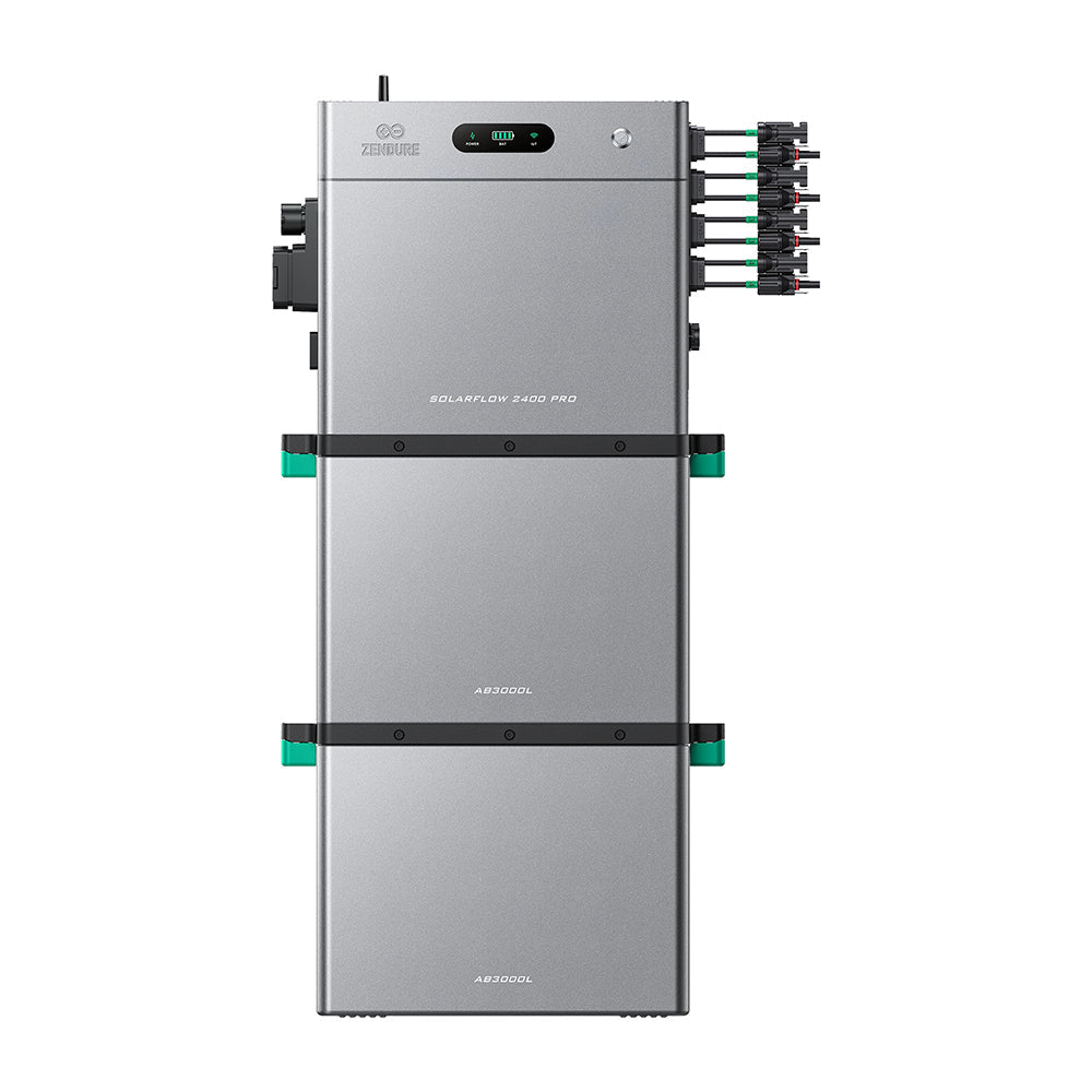 Mit zwei AB3000L Zusatzbatterien